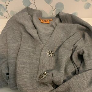 Gray Sweater Tory Burch